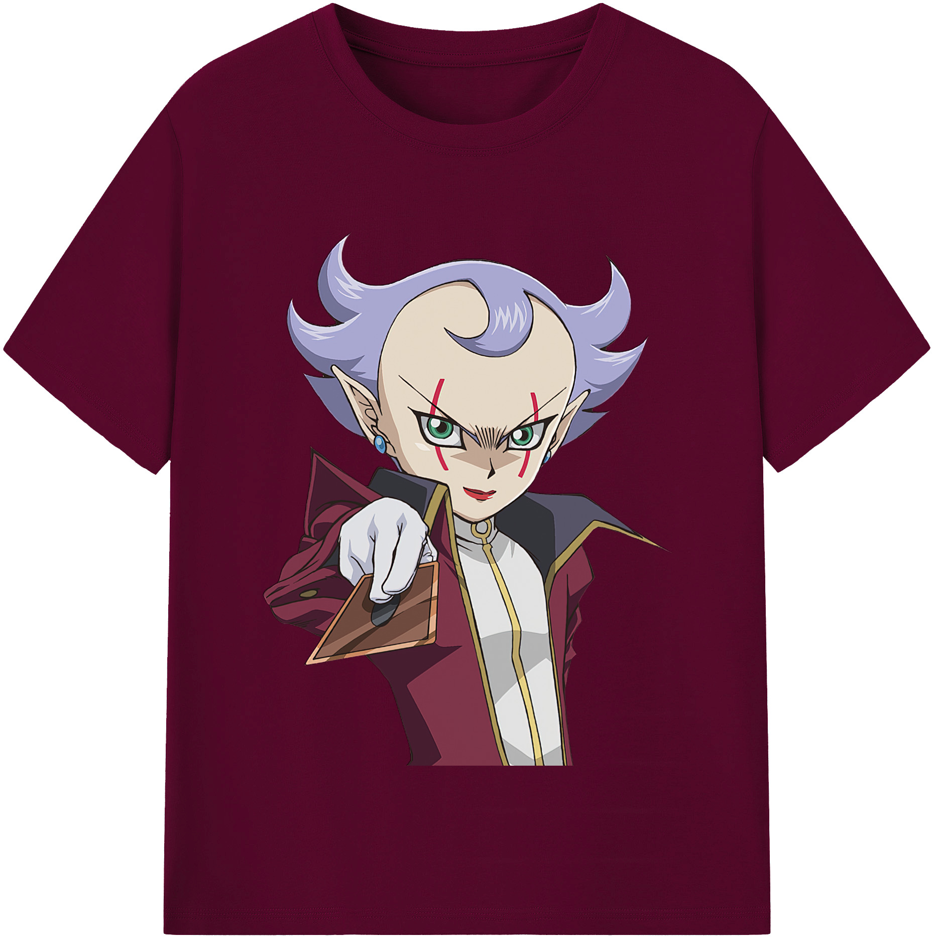 （画像用） 遊☆戯☆王 Yu-Gi-Oh! レディースカジュアルプリントTシャツ（綿100％）